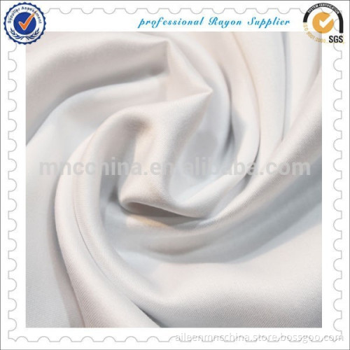 100% shining rayon dyed satin fabric for dress